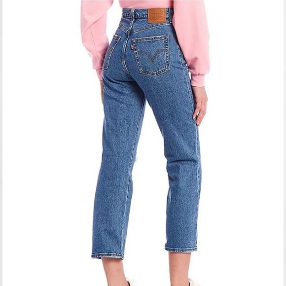 Levis RIBCAGE STRAIGHT ANKLE JEANS - Picture 4 of 7